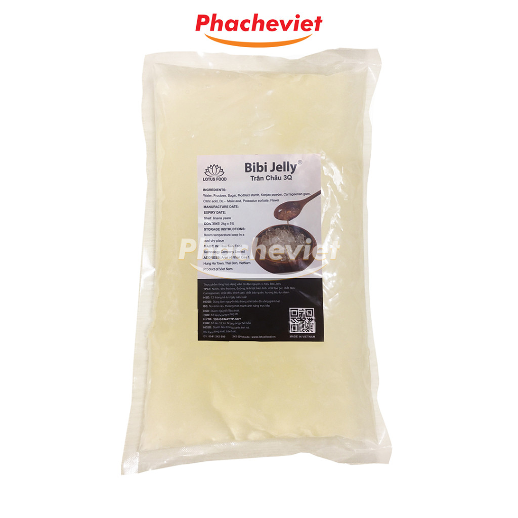 Trân châu 3Q Bibi Jelly 2kg