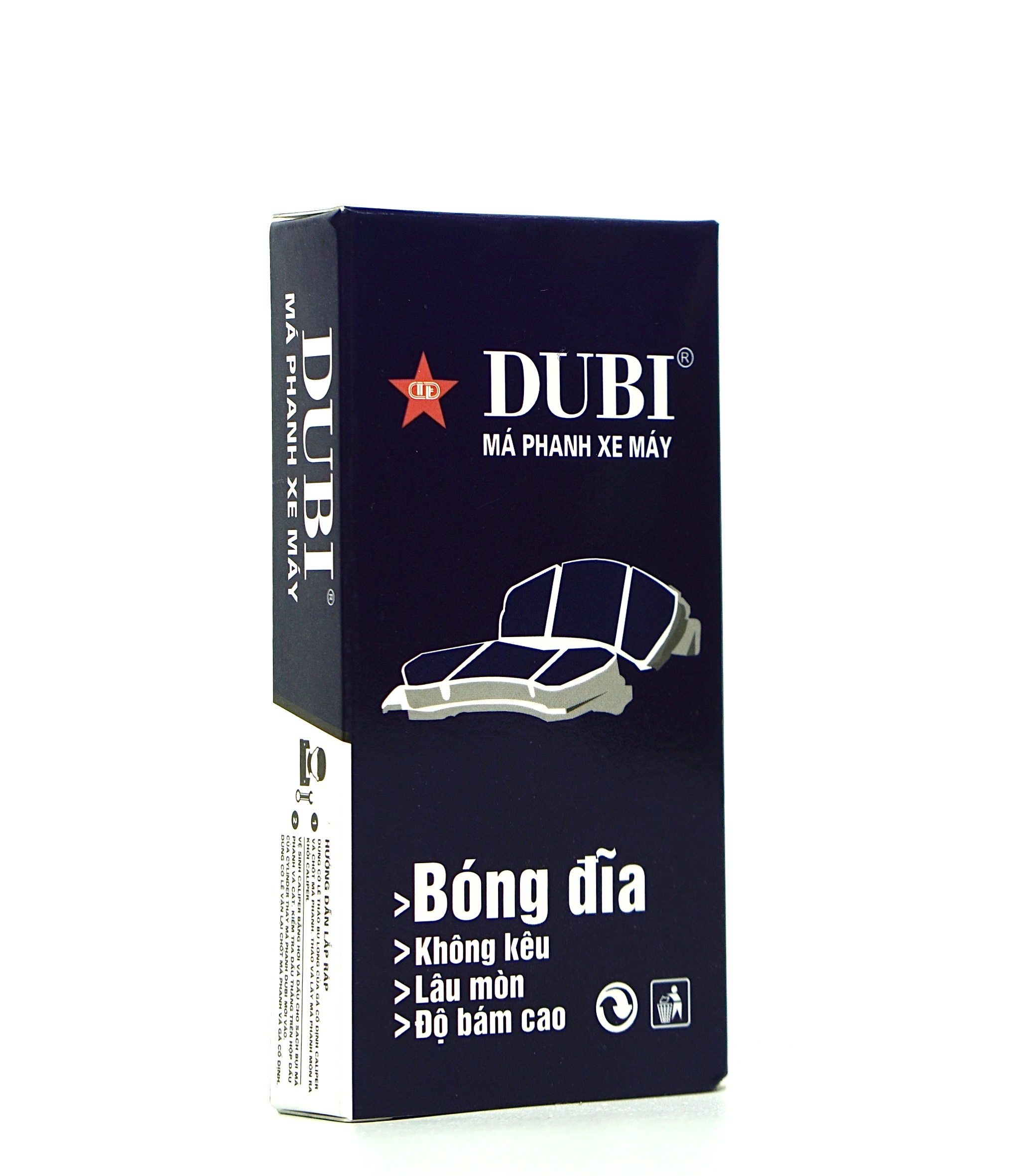 Má phanh dầu/Bố đĩa xe máy Dubi E (đủ đời xe)