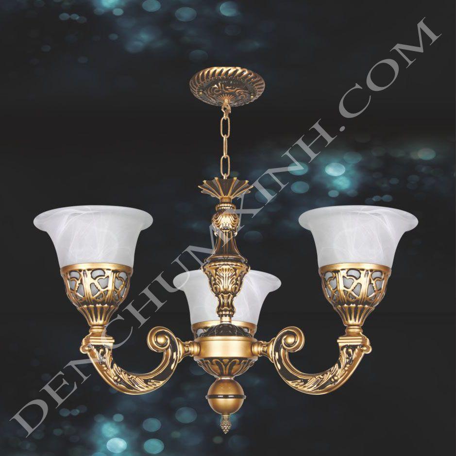 Đèn chùm cổ điển DCX8571/3 ( Rộng 60cm )