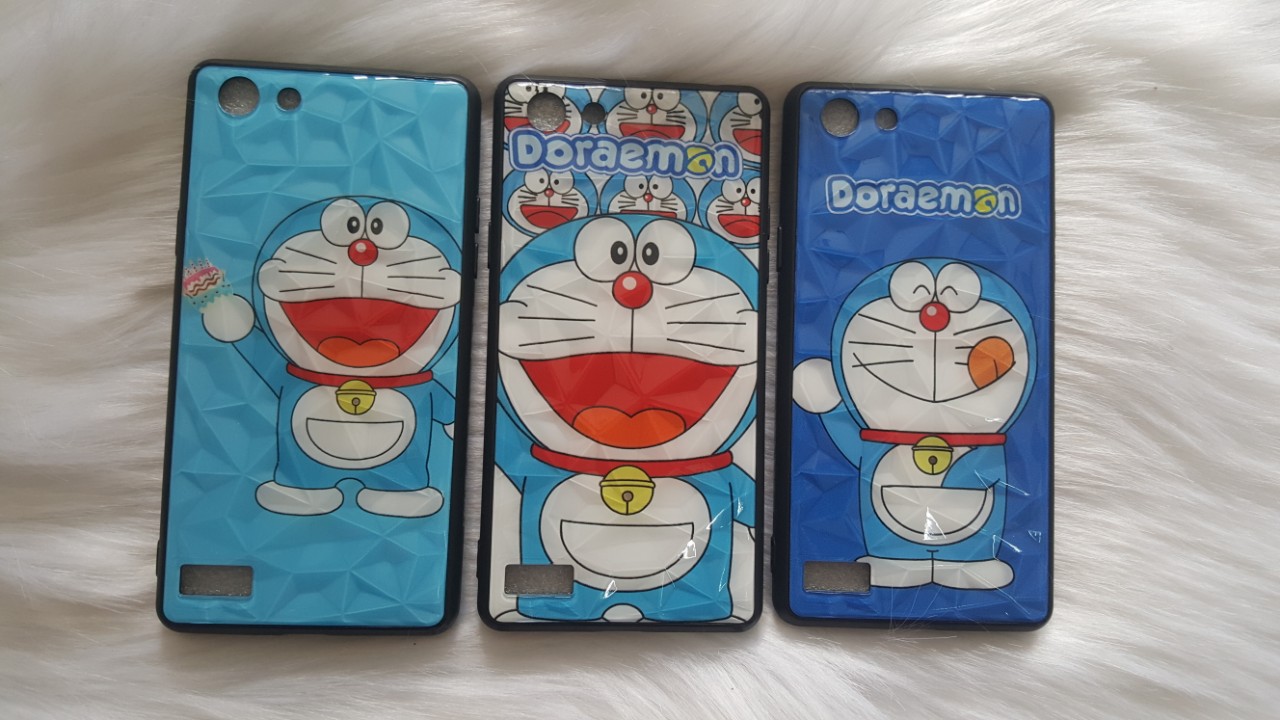 Ốp 3D kim cương Doraemon siêu cưng Oppo A33/ Neo7