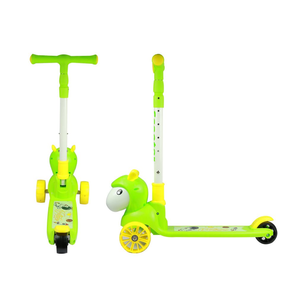 [Qùa tặng Enfa] Đồ chơi xe scooter 2 trong 1 động vật (giao mẫu ngẫu nhiên)