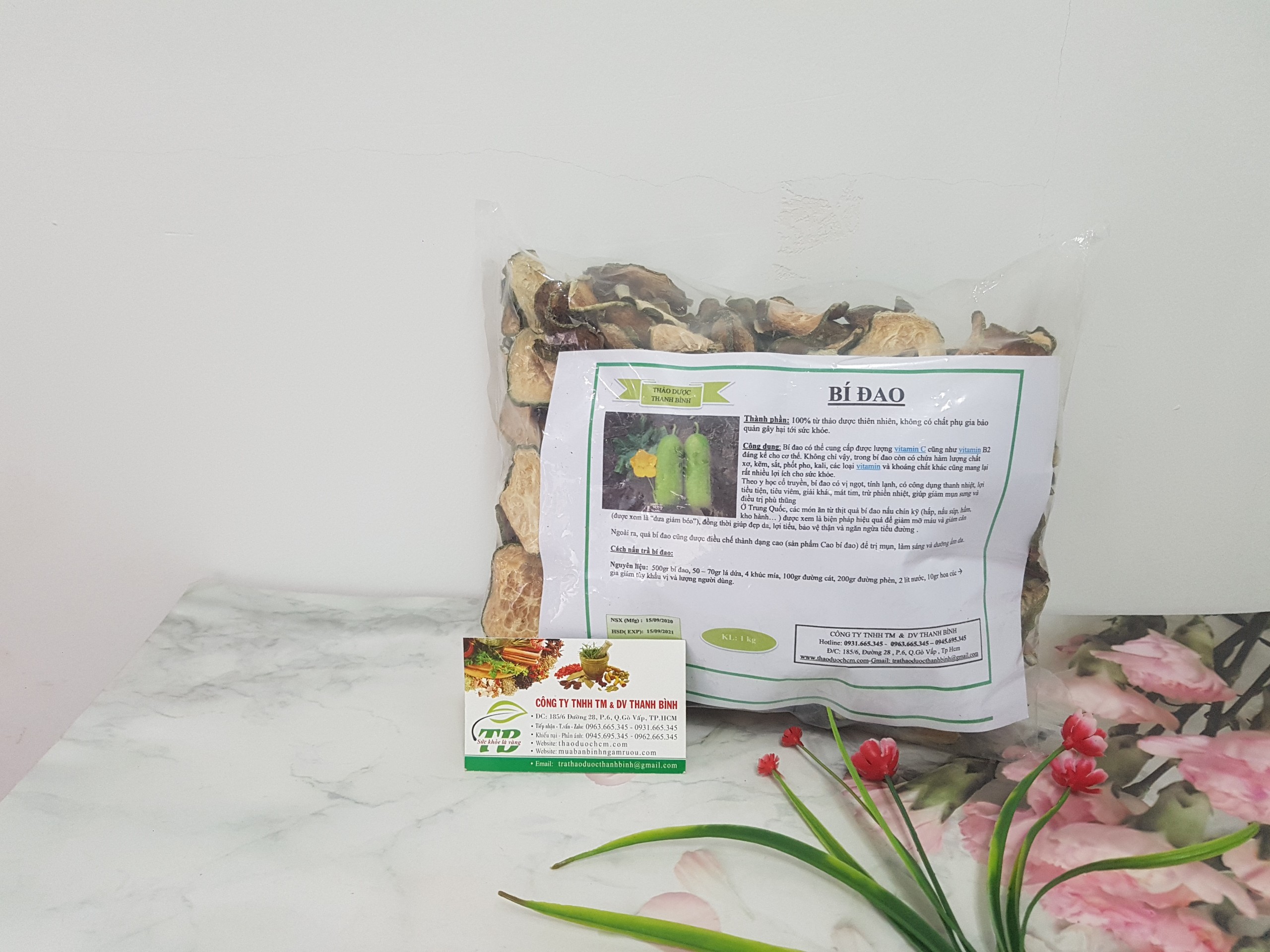 Bí Đao Khô 100G - Hàng Công Ty Chất Lượng
