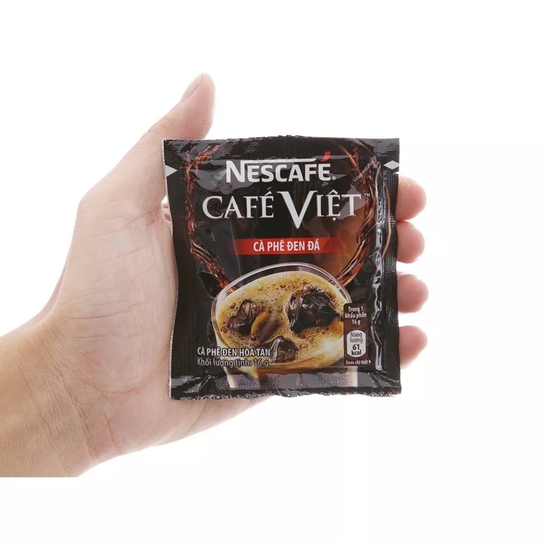 Cà phê hòa tan Nescafé café Việt cà phê đen đá (Túi 35 gói x 16g)