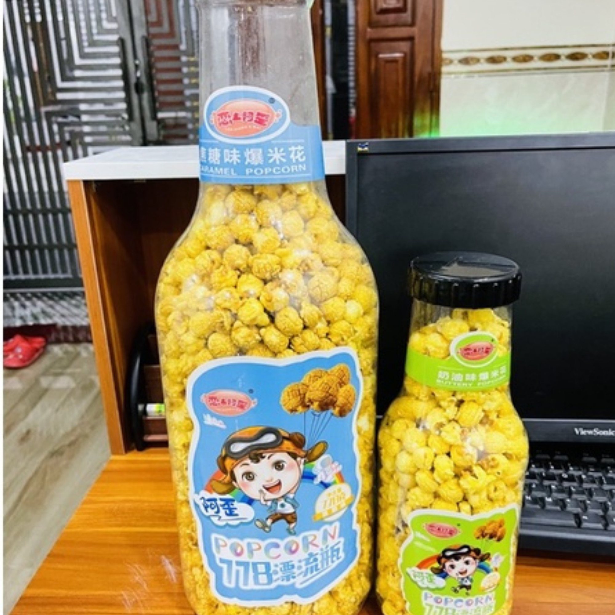 Chai Bắp Rang Bơ Siêu To Khổng Lồ