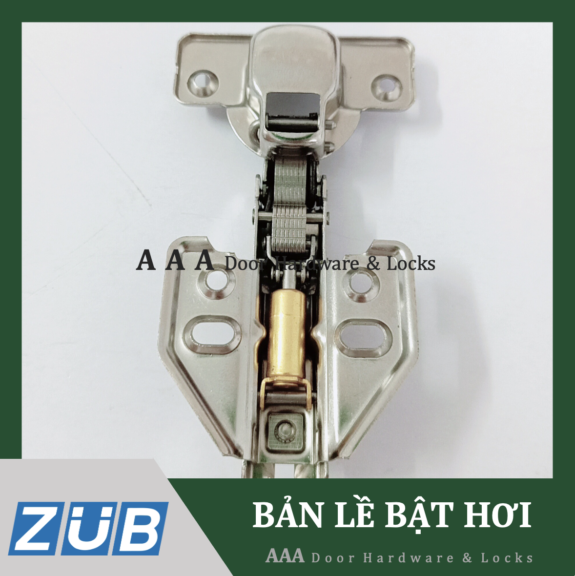 Bản lề bật hơi cửa tủ có giảm chấn
