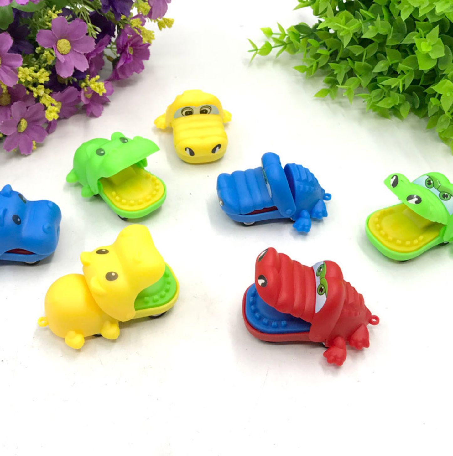 Đồ chơi Hà Mã chạy cót độc đáo - Đồ chơi ô tô cho bé
