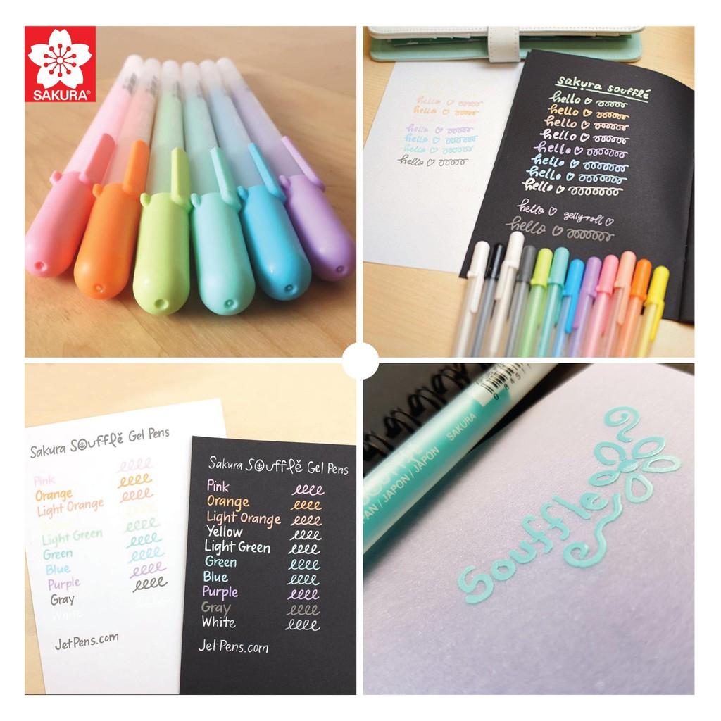 Bút gel Gelly Roll Moonlight Sakura mầu sắc