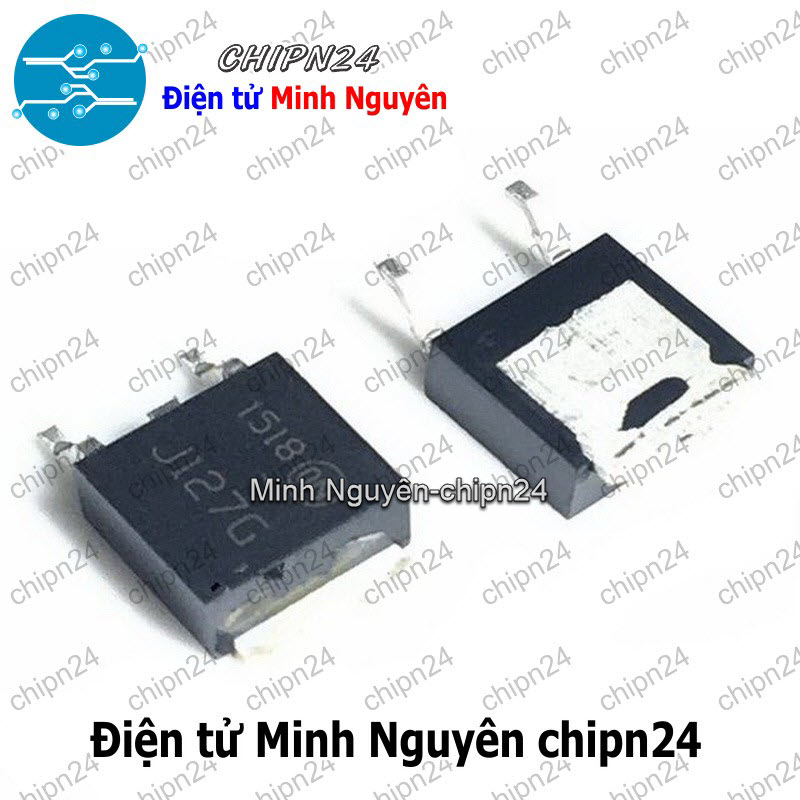 [5 con] (SOP) Transistor Dán MJD127 TO-252 PNP 5A 100V (SMD) (MJD127G J127G TIP127) - HH004185