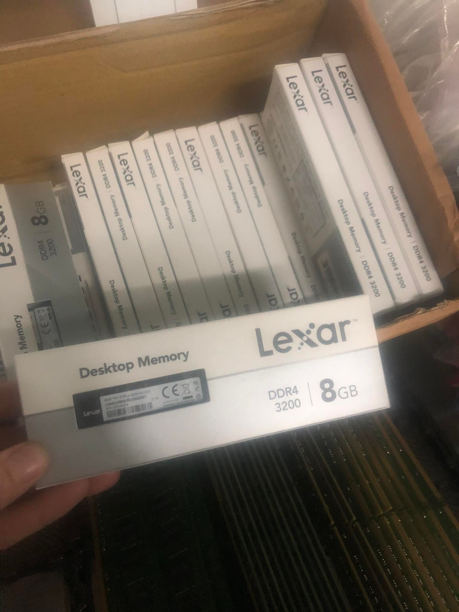 Ram DDR4 Lexar 8G/3200 Không Tản Nhiệt