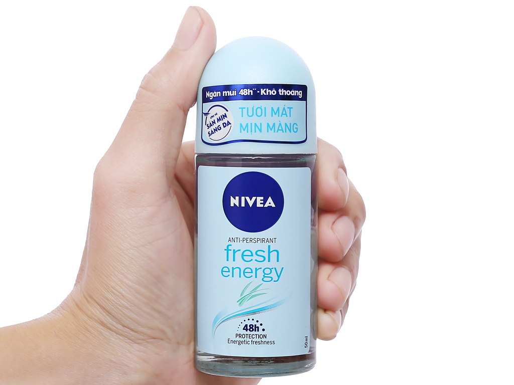 Lăn khử mùi Nivea fresh energy nha đam 50ml