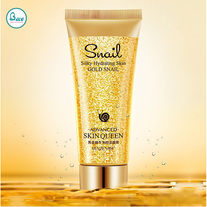 Sữa Rửa Mặt Tinh Chất Ốc Sên Snail Silky Hydrating Skin [BECO - BC1329]