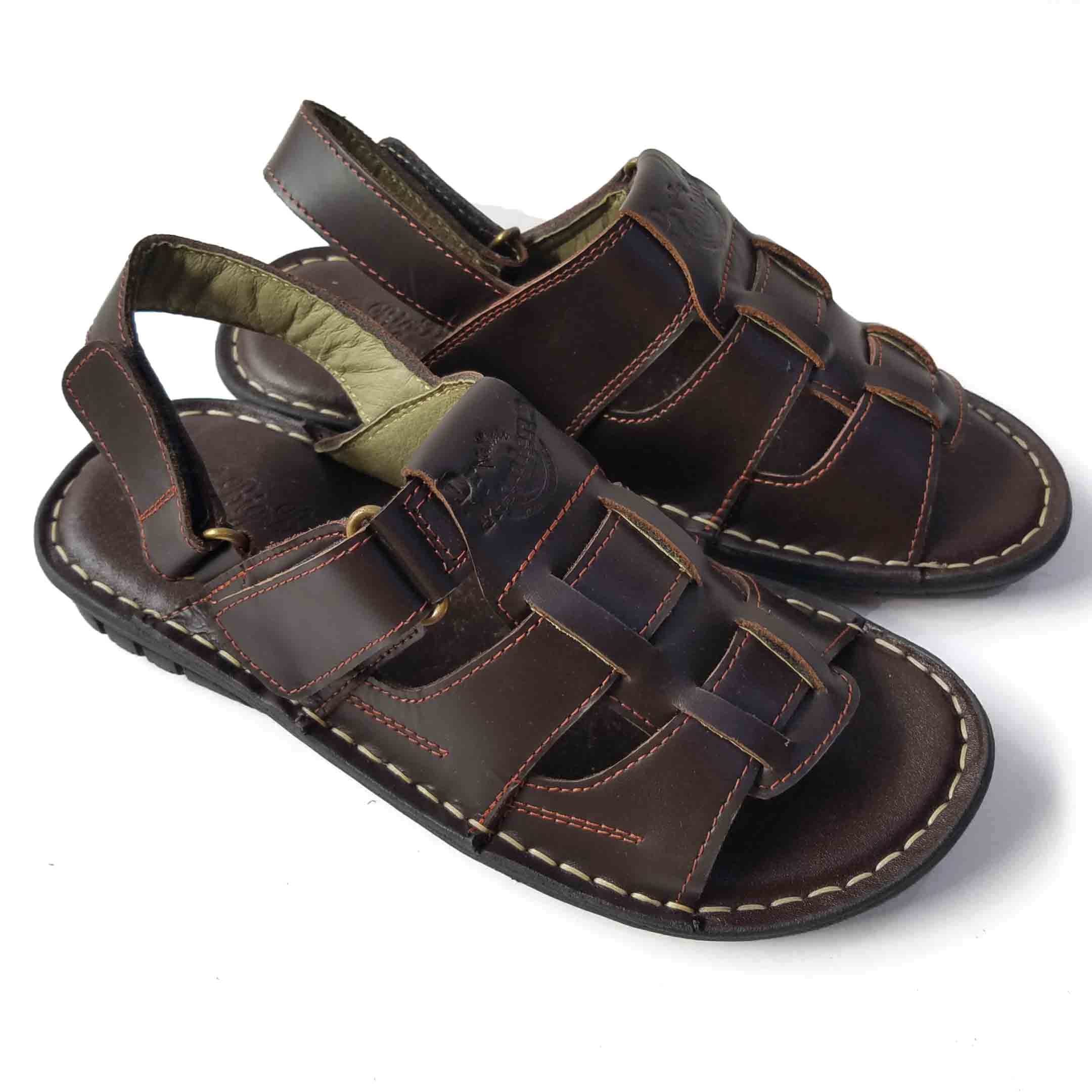 [HCM]Giày Sandal Nam BIGBEN Da Bò Thật Cao Cấp