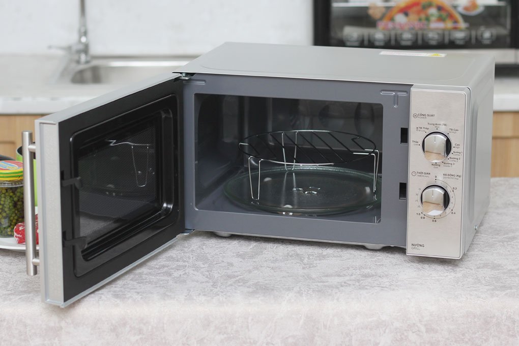 Lò vi sóng cơ có nướng 20L Sharp R-G227VN-M