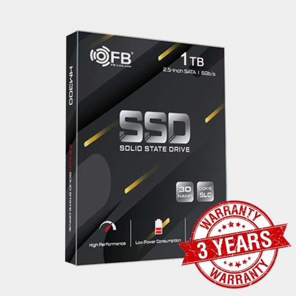Ổ CỨNG THỂ RẮN SSD FB-LINK HM-300 1TB - 512GB SATA III CHÍNH HÃNG - BẢO HÀNH 36 THÁNG 1 ĐỔI 1