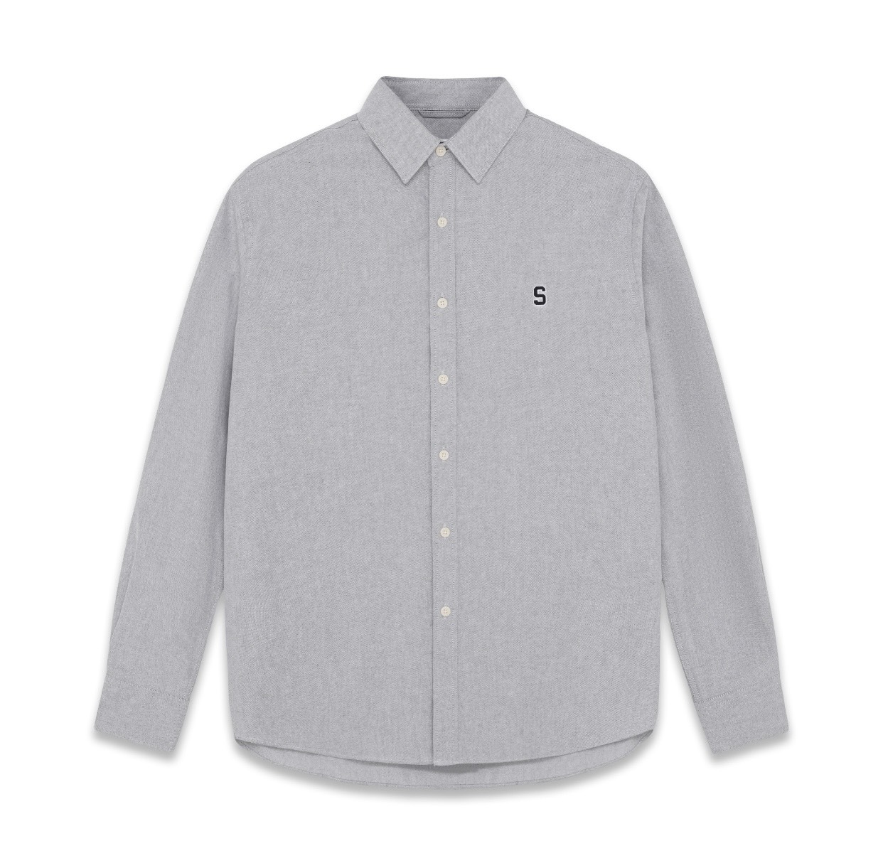Áo sơ mi SilenceStandard Eco Oxford Logo S/Basic