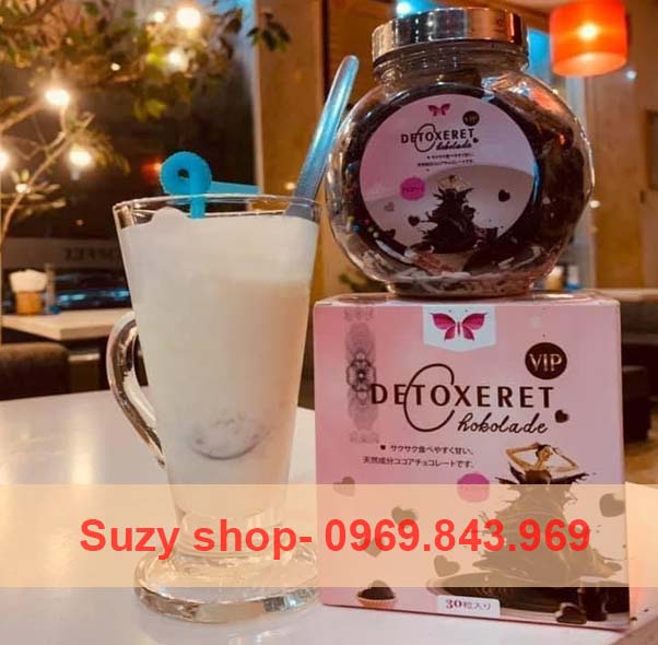 Kẹo Socola Giảm Cân Detoxeret Chokolade