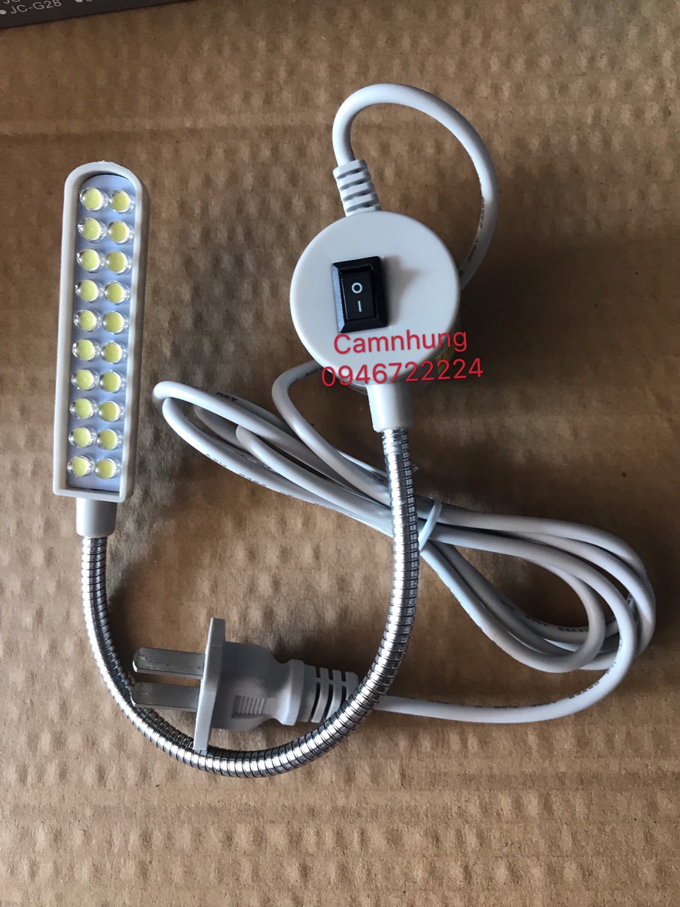 Đèn led gắn máy may 20 bóng