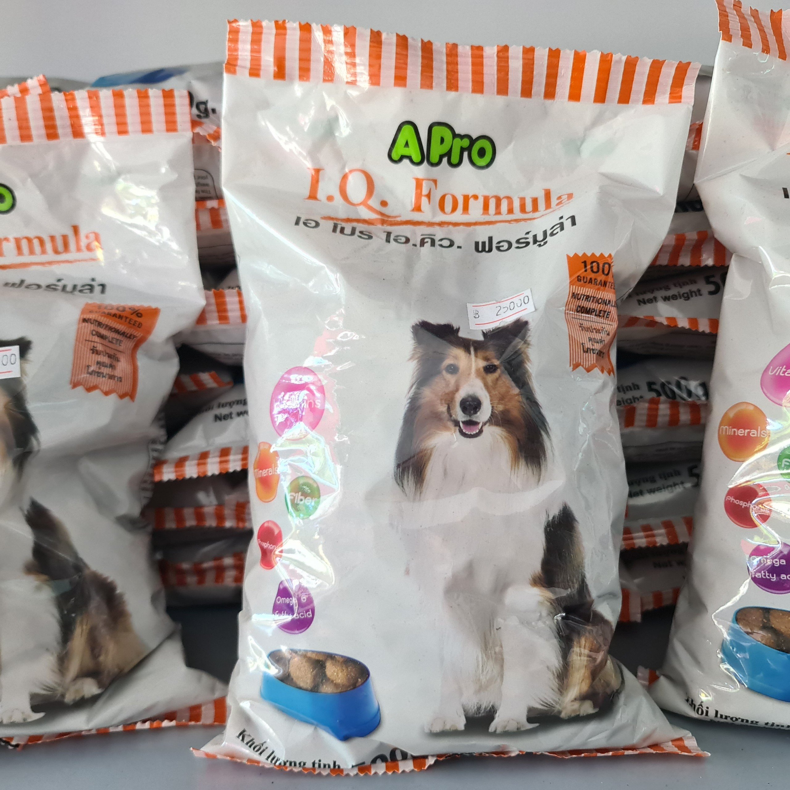 Thức ăn cho chó lớn apro I.Q. formula dạng hạt Túi 500gr