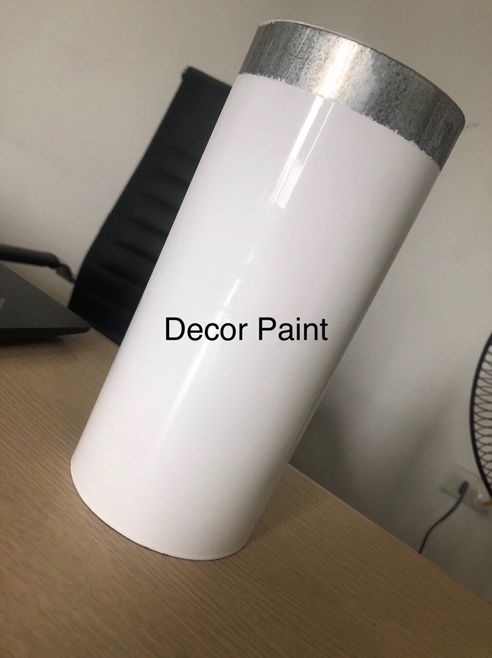 Sơn sắt mạ kẽm màu trắng Decor Paint