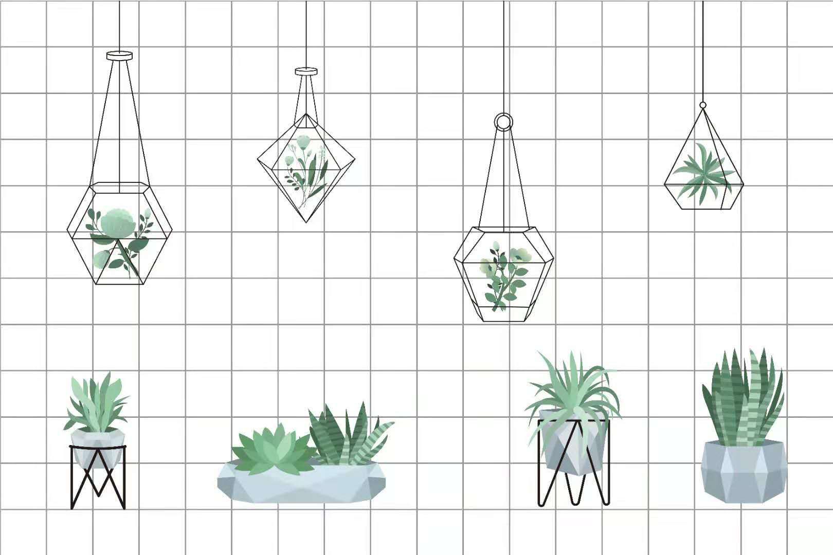 1 Mét Decal Dán Bếp 60cm Rộng Tráng Nhôm Chịu Nhiệt Có Keo - CÂY TREO Ô TRẮNG KGD011