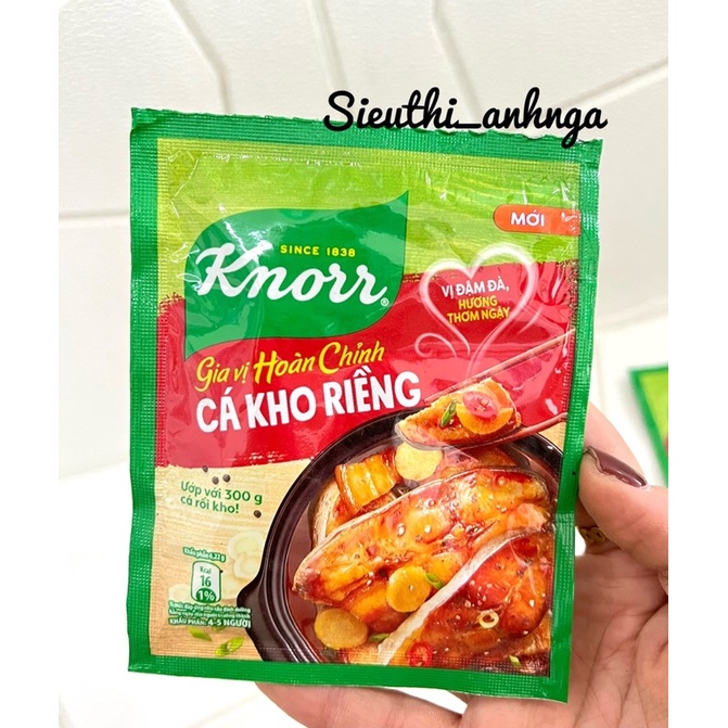 CÁ KHO RIỀNG . THỊT KHO TÀU KNORR 28F