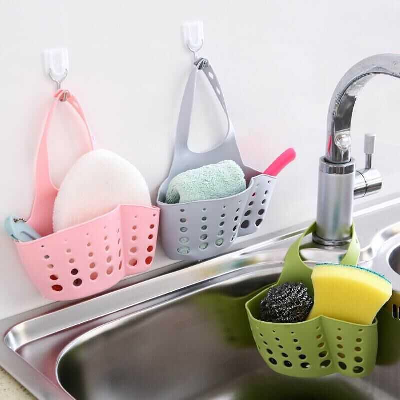 Giỏ nhựa để bồn rửa chén bát tiện lợi