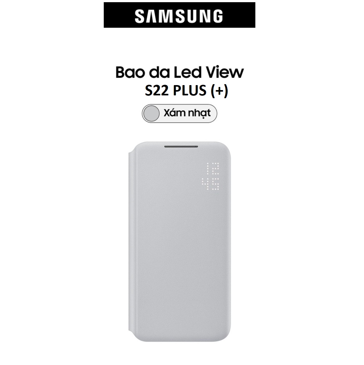 Bao da Led View cho samsung Galaxy S22 plus-Hàng chÍnh hãng