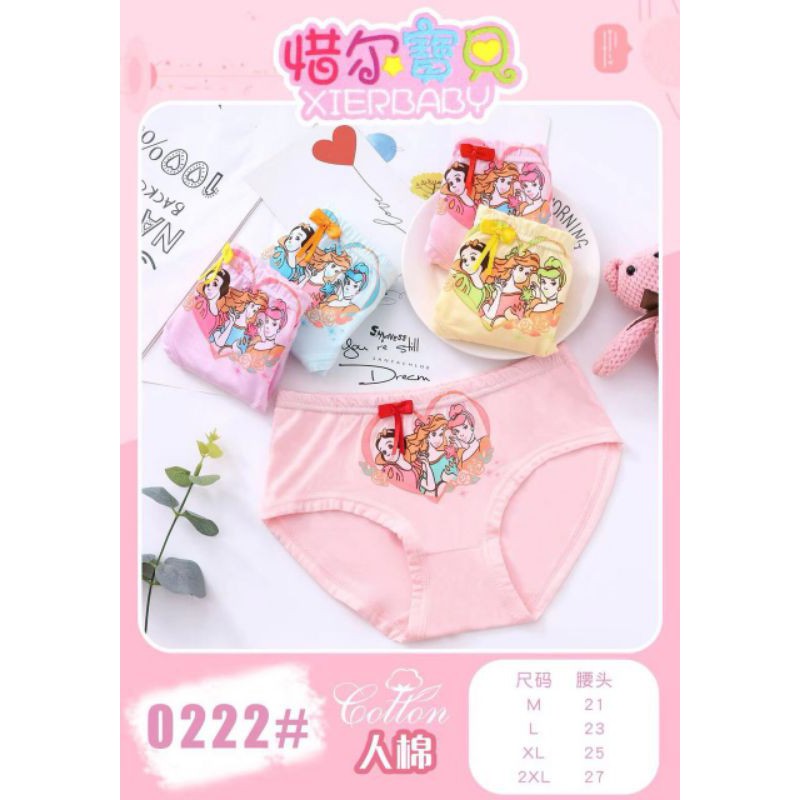 quần chip tam giác cho bé gái