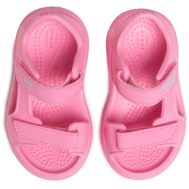 SANDAL CROCS SWIFTWATER KIDS- MÀU HỒNG