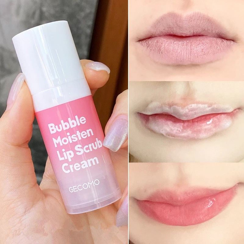 Kem Tẩy Tế Bào Chết Cho Môi GECOMO 12ml