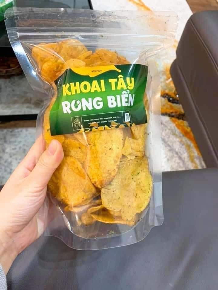 Snack khoai tây vị rong biển