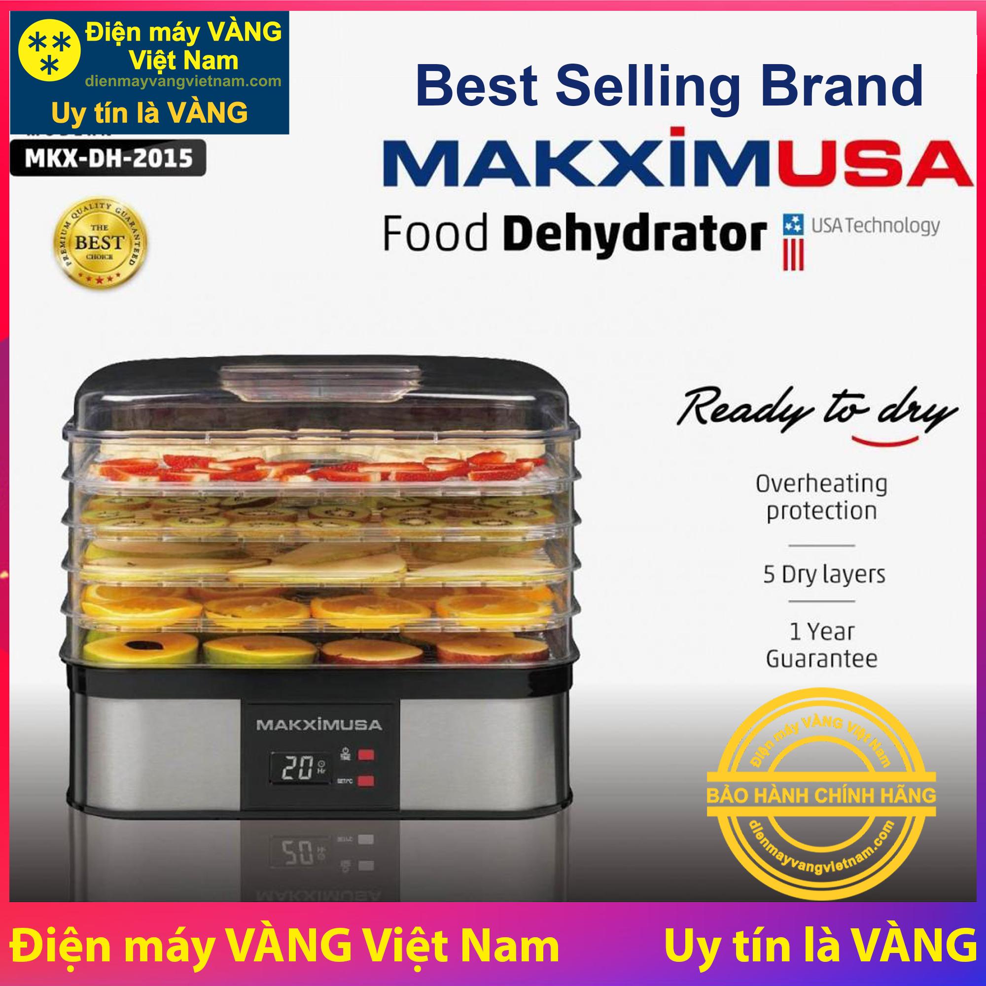 Máy sấy hoa quả Makxim USA MKX-DH-2015