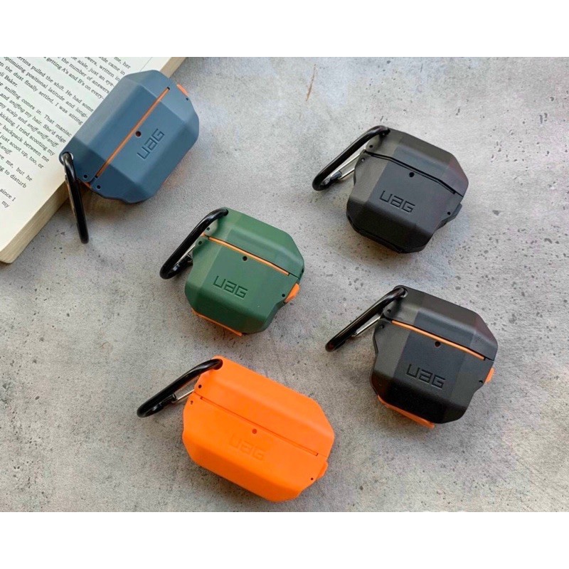 Case uag airpods 1 2 pro chống vỡ chống nước bảo vệ 100% - vỏ bảo vệ bọc airpod rugged