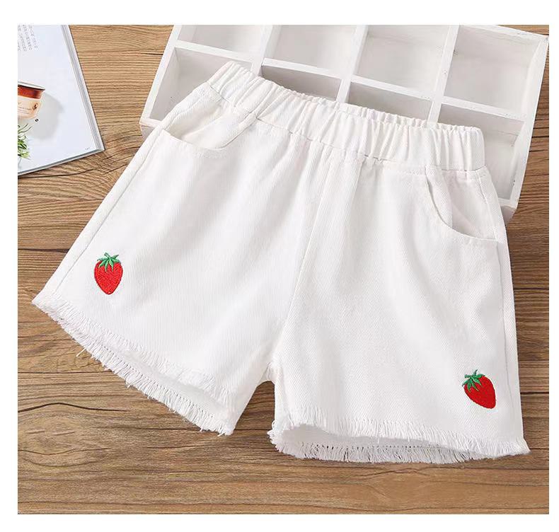 Quần sooc đùi jean thời trang xinh xắn dành cho bé gái 2-14 tuổi hàng Quảng Châu Cao Cấp(QB1)
