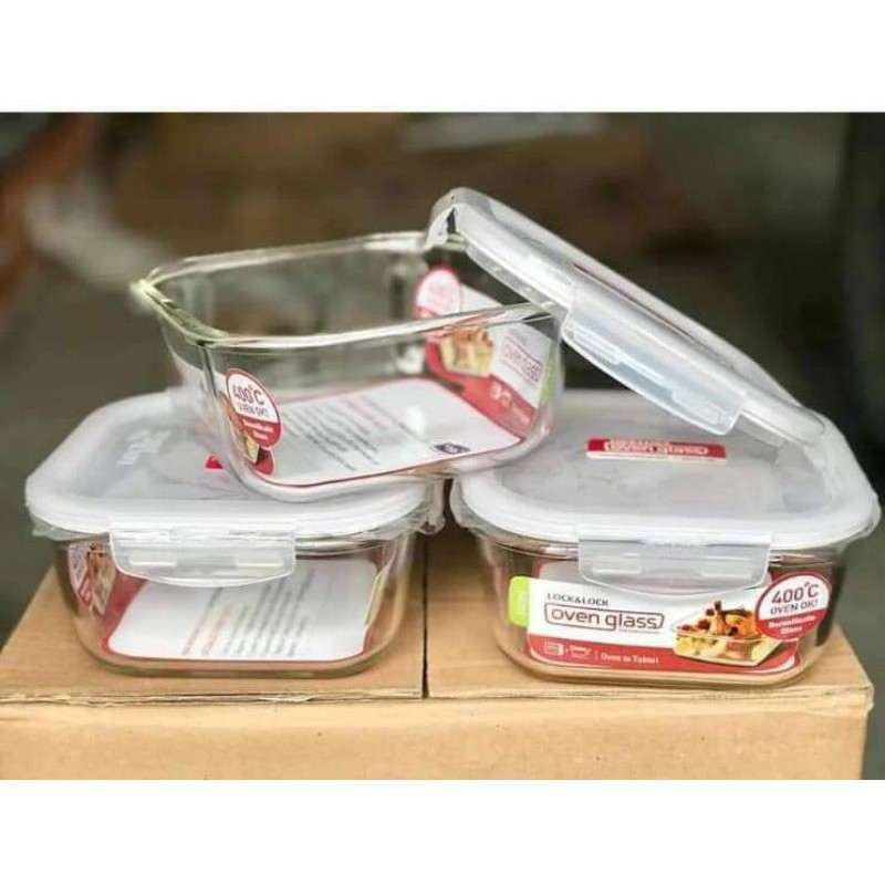 [HCM]Hộp Thuỷ Tinh lock & lock 840ml