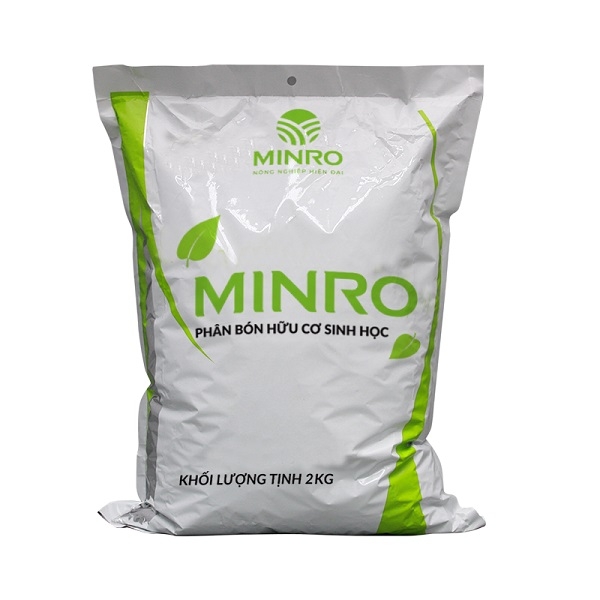 Phân Hữu Cơ Sinh Học Minro (2kg)