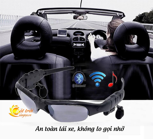 [HCM][SALE GIÁ SỐC] Mắt kính Bluetooth Sport Grown Tech V4.1 AT120 (Đen).