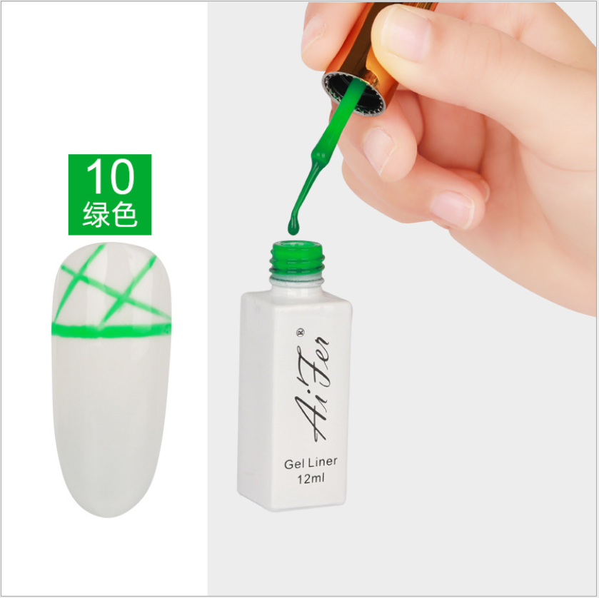 Gel Cọ Nét Aifer 12ml Dùng Vẽ Móng