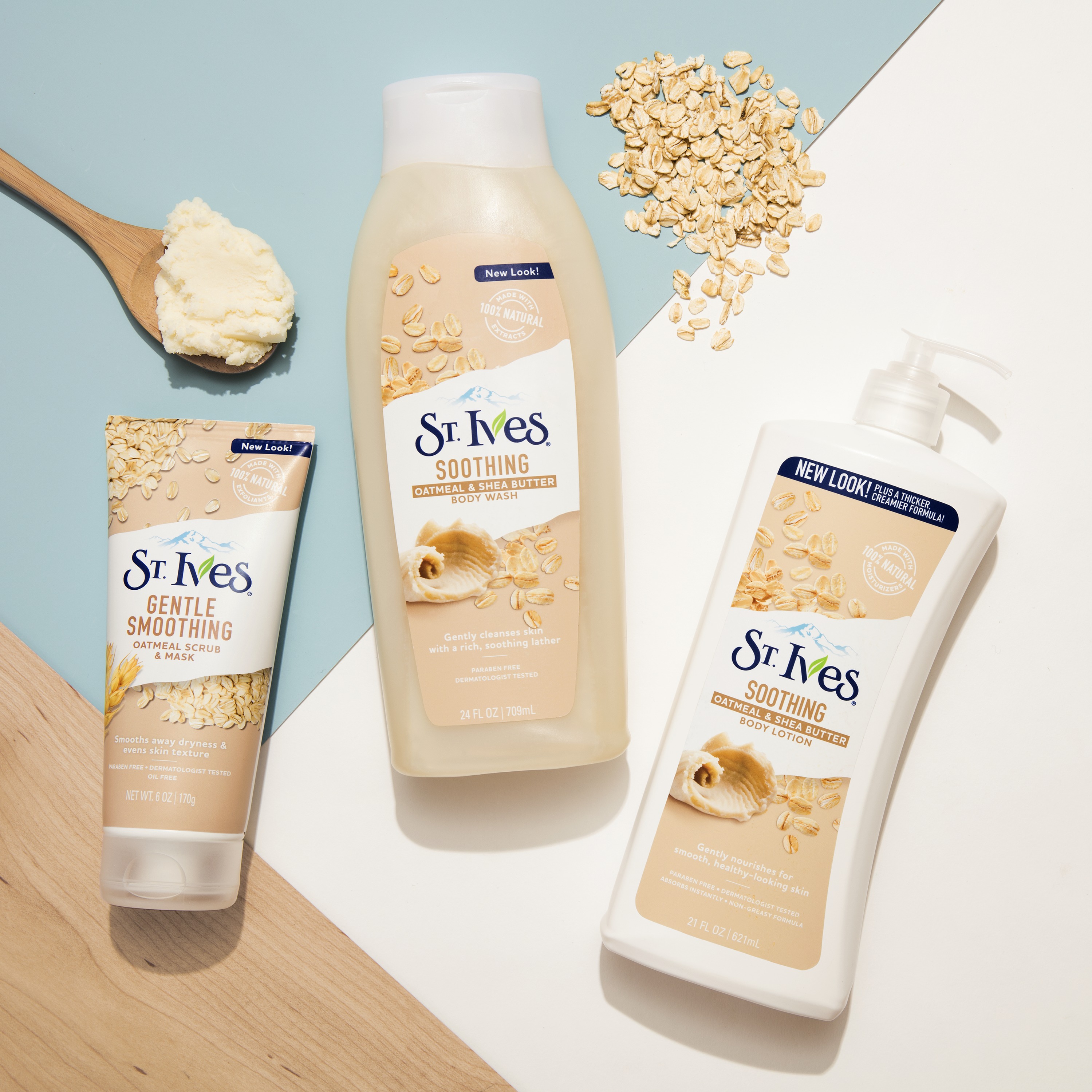 Sữa dưỡng thể body lotion St Ives 621ml