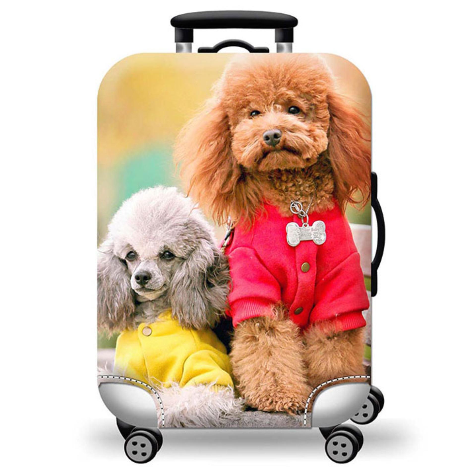 LUGGAGE COVER -SUITCASE COVER- SIZE M DOG
