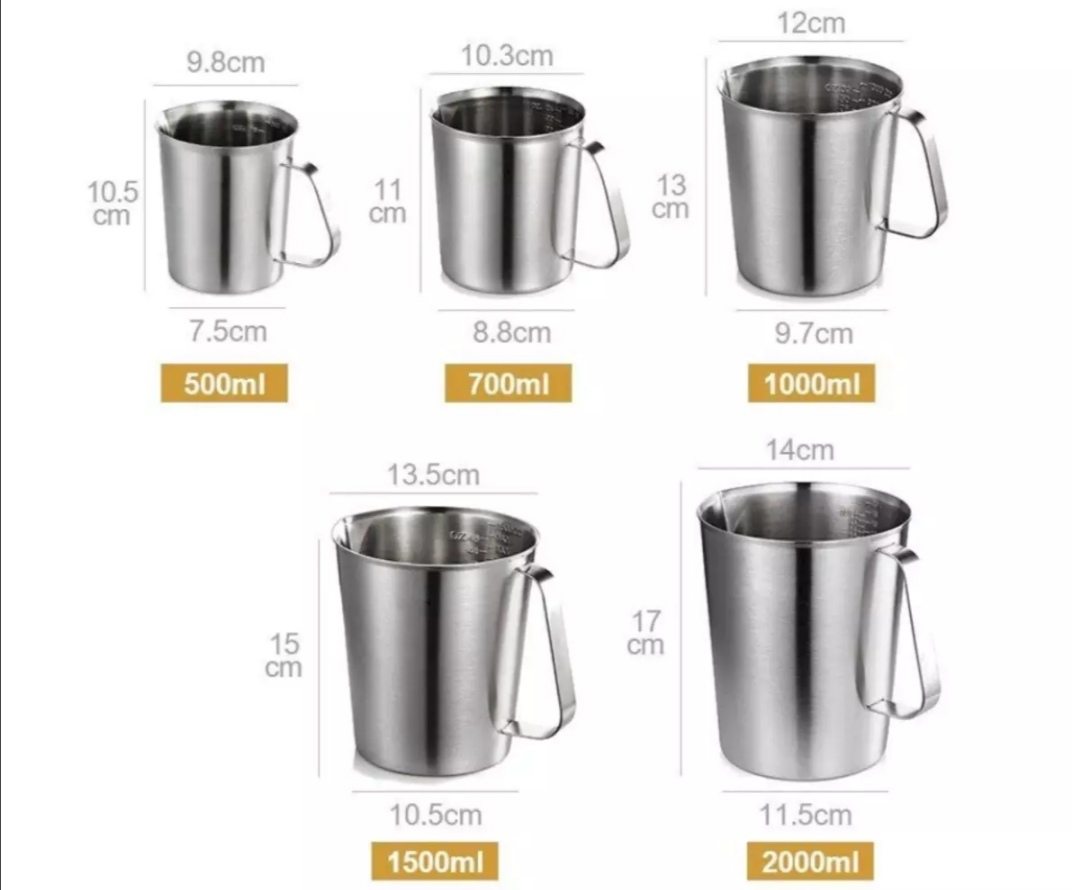 CA ĐONG INOX 304 ĐỦ DUNG TÍCH