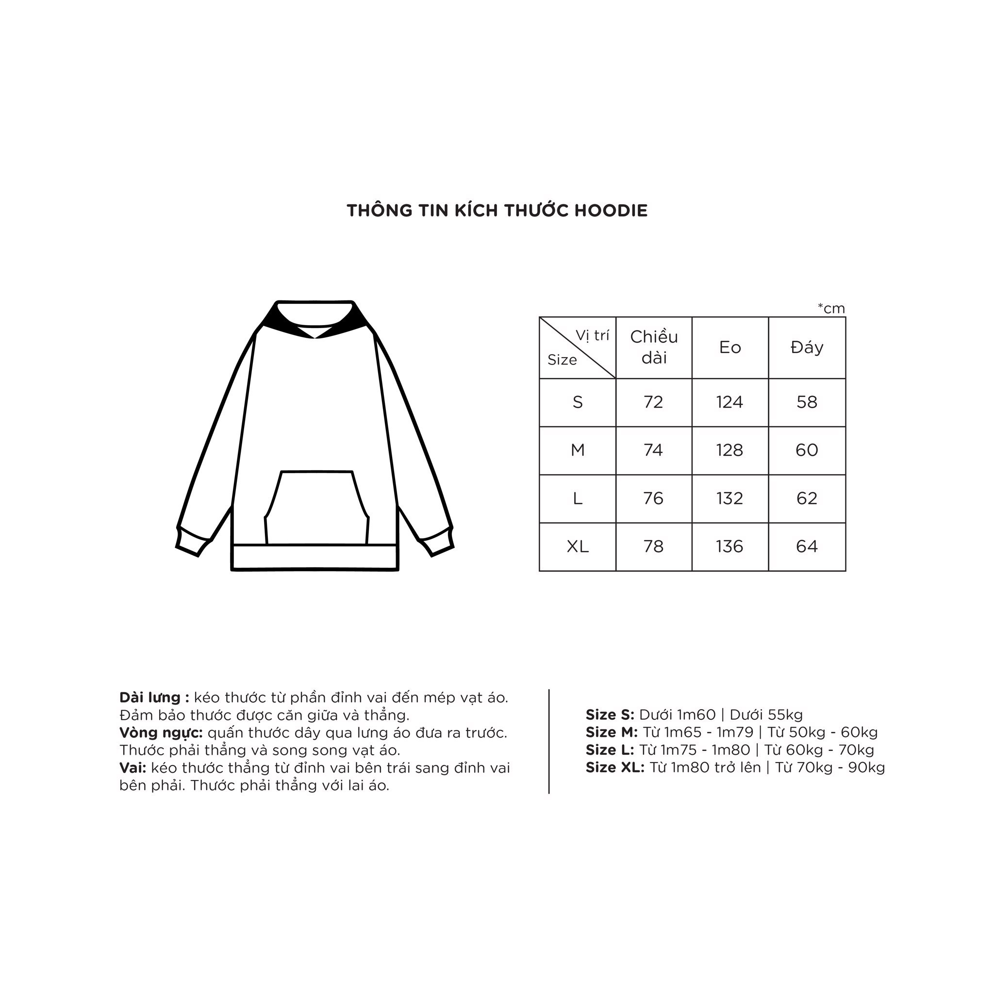 Grimm DC Vietmade box logo Hoodie | White
