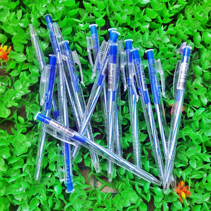 [HCM]Combo 5 Bút bi Dengfeng 0.7MM Màu mực tươi sáng mau khô không đóng cặn