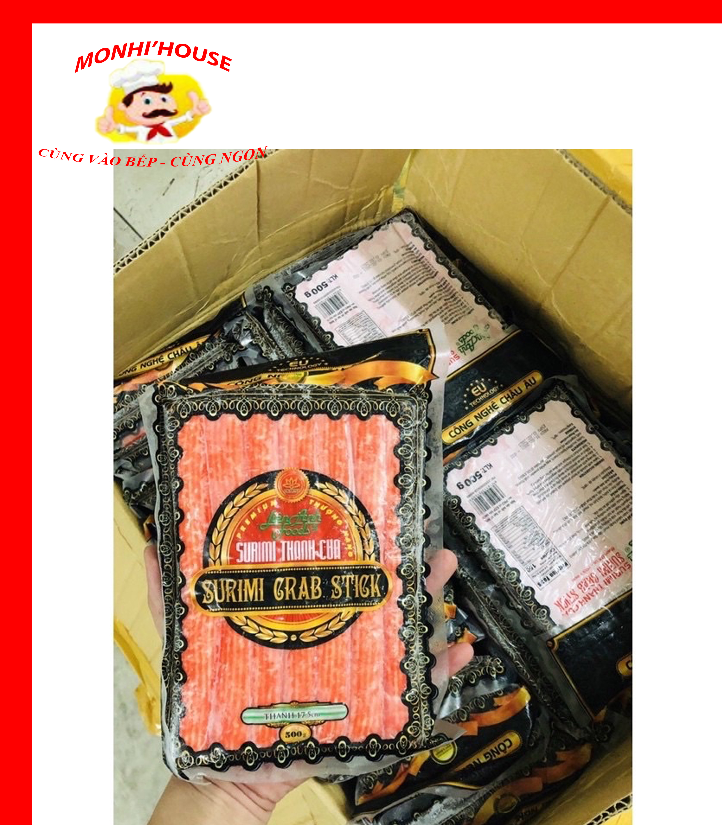 Gói 500g Thanh Cua Liên Anh
