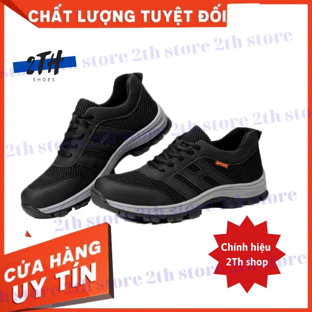 Giày Bảo Hộ Lao Động Nam Thời Trang 2TH - 053