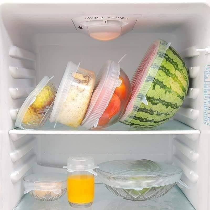 Sét 6 màng bọc thực phẩm silicon