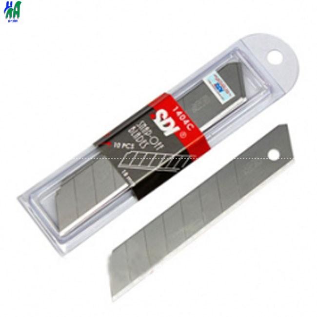 Combo 2 hộp Lưỡi dao dọc giấy (Dao Trổ) SDI cỡ lớn (Hộp 10 lưỡi)