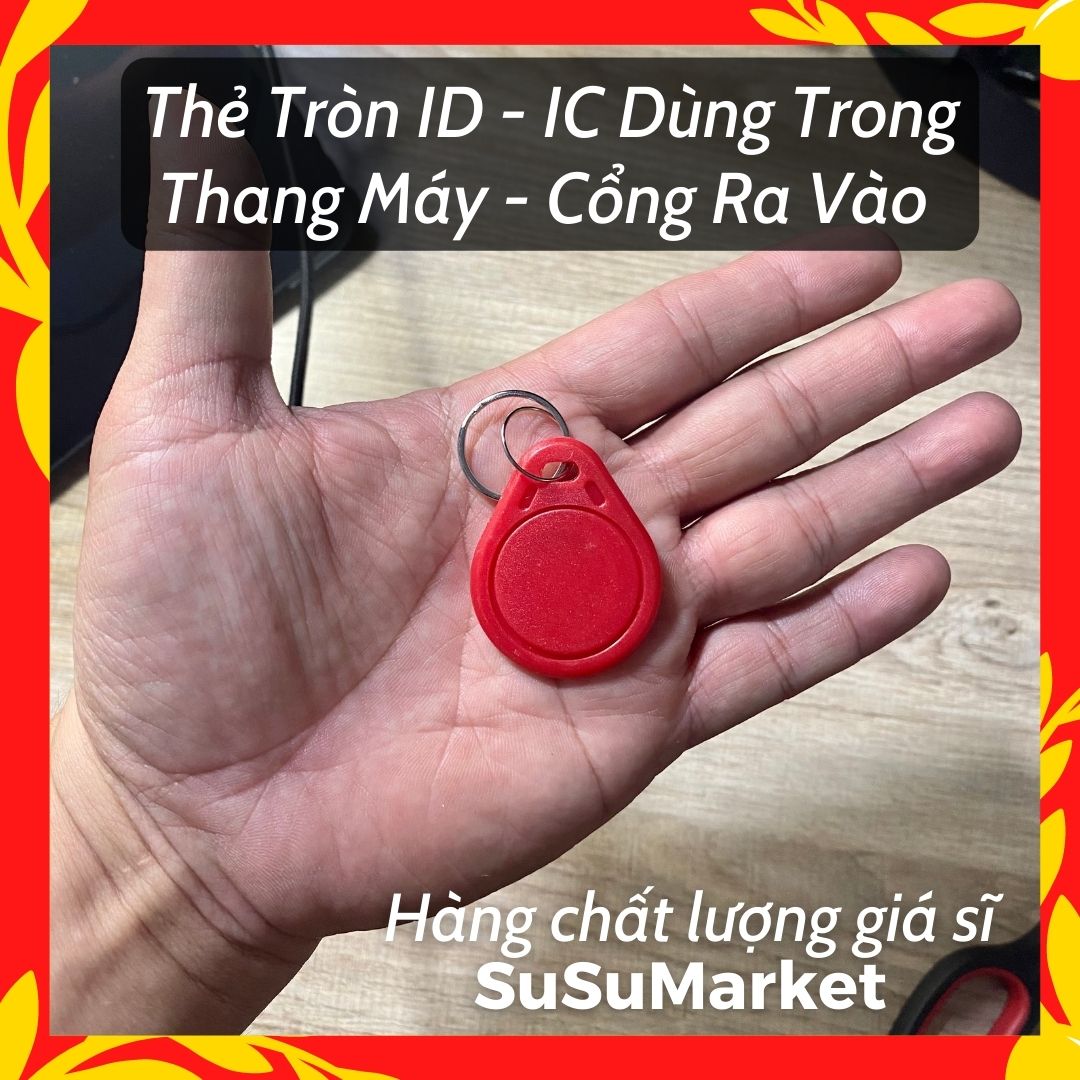 Thẻ từ ID 125 KHz và IC 13.56 Mhz [Thẻ & Móc Khoá]