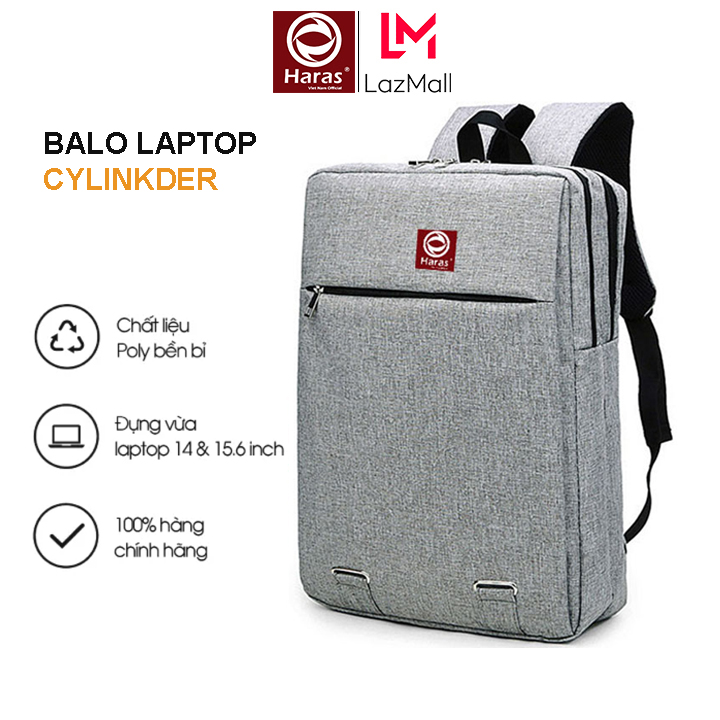 Balo Laptop Cao Cấp Thời Trang Đựng Được Máy Tính 15.6 INCH HARAS HR162
