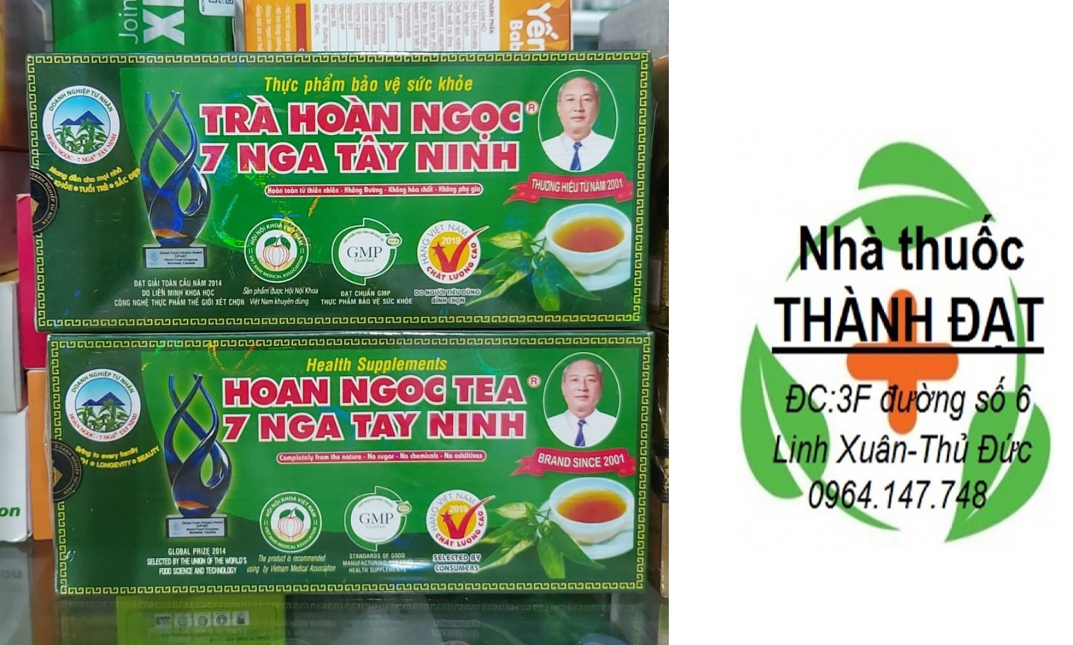 Trà  hoàn ngọc 7 nga tây ninh xanh